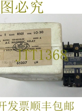 原装供应SQUARE D 8501 L0-30 磁控继电器系列 A 线圈 12060/110-
