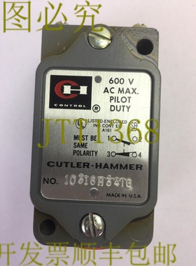 原装供应CUTLER HAMMER 10316H341C 限位开关 600VAC