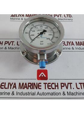 原装供应Hitec 产品 316 SS 管压力表 0-8000 Psi 1121-gf-100-di