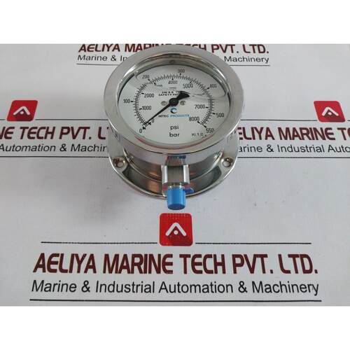 原装供应Hitec 产品 316 SS 管压力表 0-8000 Psi 1121-gf-100-di