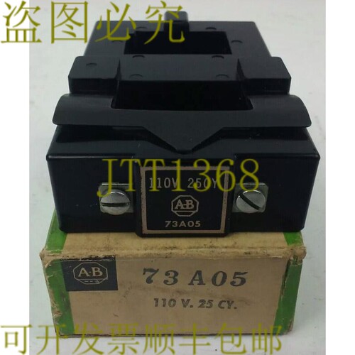 原装供应AB 73A05 线圈 110V @ 25HZ，，73A，状况良好