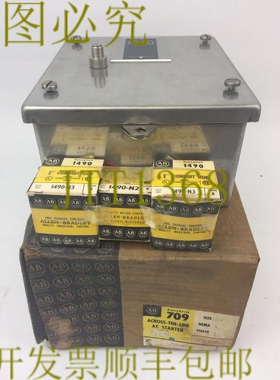 原装供应AB 709-XCT 跨线交流起动器 1P NEMA 4 120/240 V 60 HZ