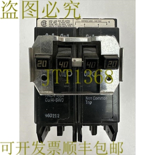 原装供应T&B TBBQ220240 断路器 20/40/40/20AMP 4 极 120/240VAC