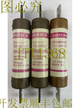 原装供应GOULD SHAWMUT TRS125R TRI-0ONIC 延时 RK5 保险丝 600V