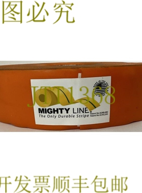 原装供应MIGHTY LINE 橙色地板标记胶带 100 英尺 X 2 英寸