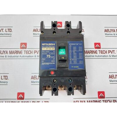 原装供应三菱 NF100-SH 3 Palo 无保险丝支架 660VAC 75A