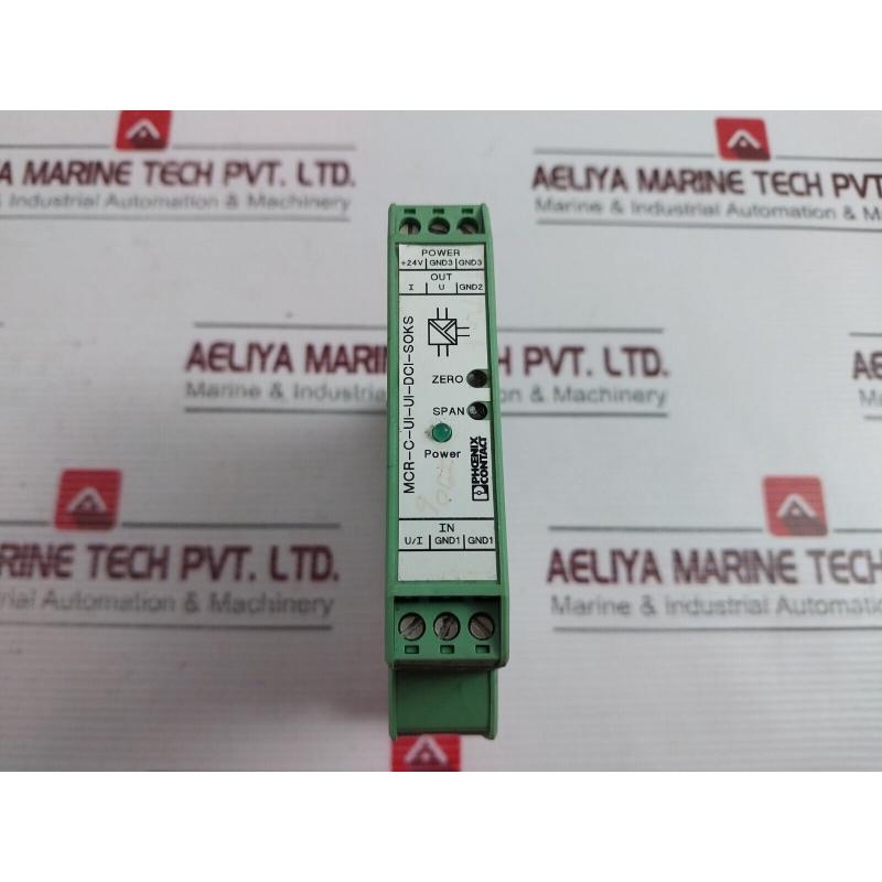 原装供应菲尼克斯电气 MCR-C-UI-UI-DCI-SOKS 转换器 2864969