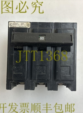 原装供应CUTLER HAMMER BAB3080HT 断路器 80AMP 240VAC 3 极类型