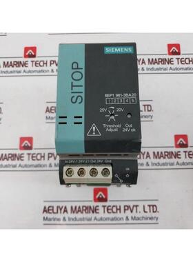 原装供应6ep1 961-3ba20 Sitop 静音模块 Dc 24v-0.5v/max.40a