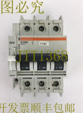 原装供应MERLIN RIN 60196 断路器 240VAC 20A