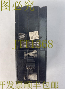 原装供应SQUARE D Q1390 断路器 90AMP 240VAC