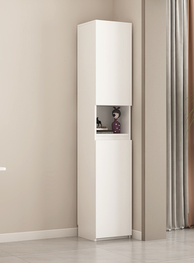 20cm极窄夹缝柜实木定制厨房储物柜边柜窄柜30公分边角柜角落薄柜