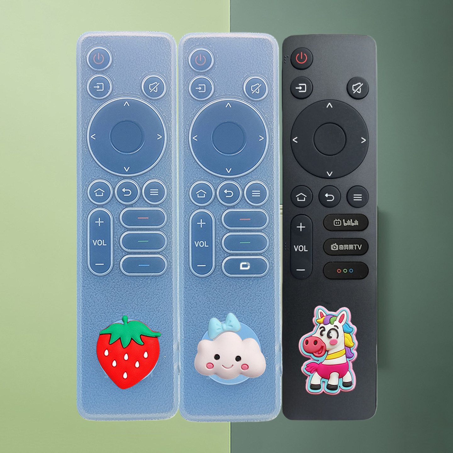 适用创维电视机遥控器保护套全包型透明硅胶可爱防摔专用防尘套子