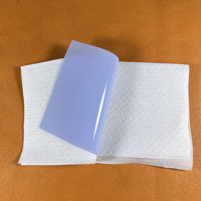 艾文热烫烫发外包绵纸厚硅胶片塑料高中低压耐高温烫头发隔热垫子