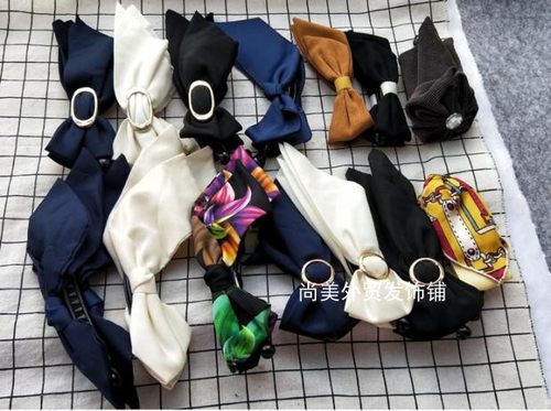 日lattice缎带蝴蝶结长尾香蕉夹