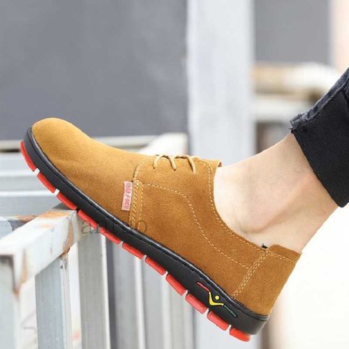 钢头休闲牛筋软底电焊工劳保鞋