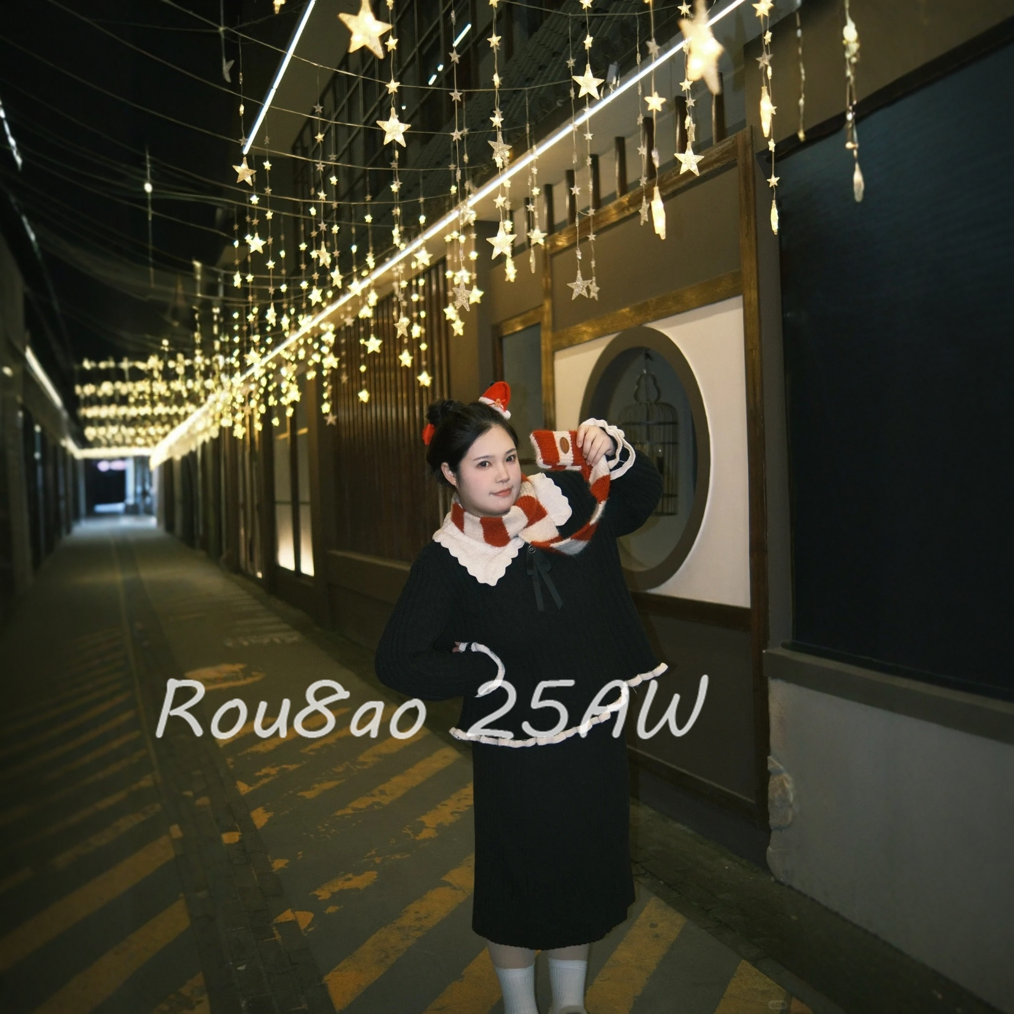 法式复古娃娃领套头针织衫