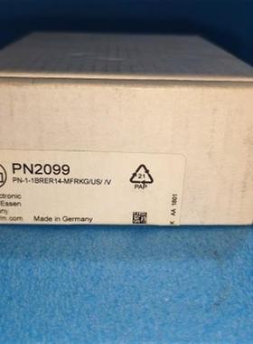 易福门 PN2099 压力传感器 PN-1-1BRER14-MFRKG/US//V 全新