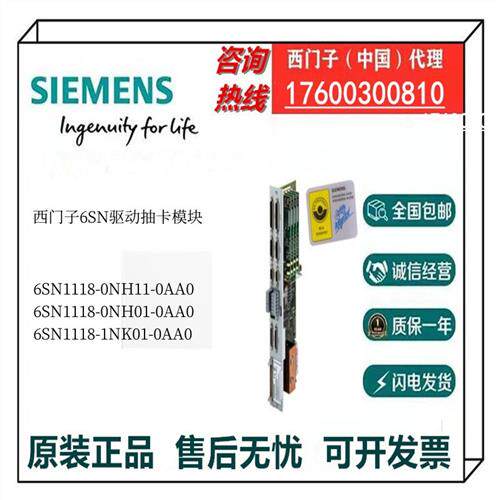 驱动抽卡模块6SN1118-0NH11/0NH01/1NK01-0AA0全新原装议价