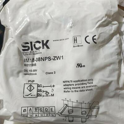 西克sick传感器IM18-08NNS-ZW1全新未拆封有议价