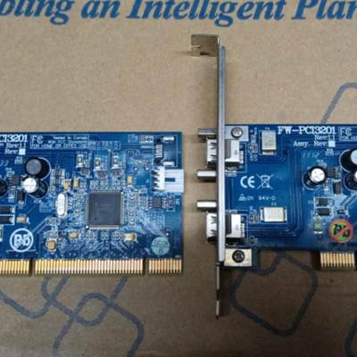 IOI FW-PCI3201 Rev:1.1工业相机采集卡 PCB-00215工业1394采集卡