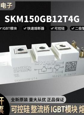 西门康IGBT模块SKM200 300 400 450 600GB12T4/12E4 SKM150GB12VG