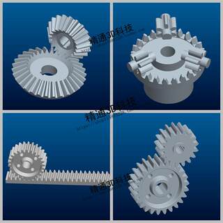 13种Proe齿轮组模型全参数三维3D图纸Proe5.0详细原图附STEP格式