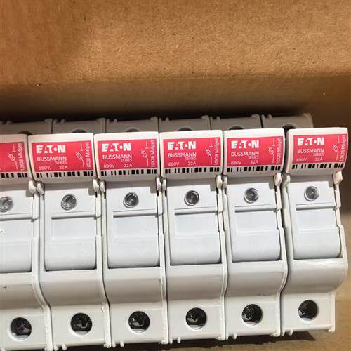 伊顿BUSSMANN保险丝底座带指示灯CHM1DIU 导轨安装 32A 600V