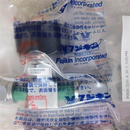 全新 富士金1/4 FVCR手动高压隔膜阀FUNSD-721G-6.35-2-316LP#A