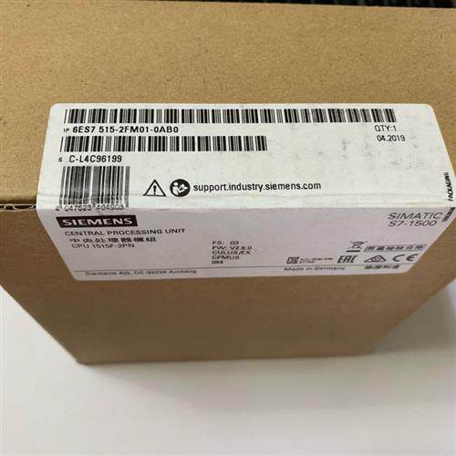 6ES7 515 6ES75152FM010AB0CPU1515F2PN模块2FM01OABO
