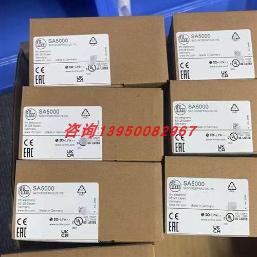 SA5000德国易福门带不锈钢外壳耐用的流量传感器 全新原装现货
