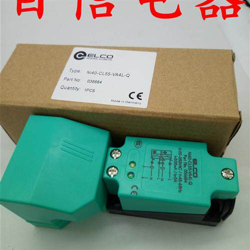 现货宜科方形电感式传感器 接近开关 Fi25-WL40-VA41L-Q 质保一年