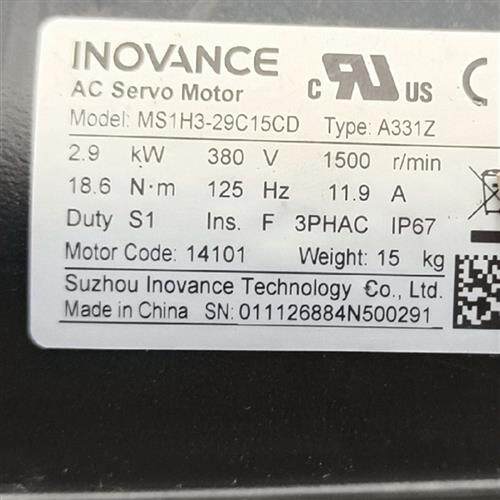 全新 伺服电机2.9KW MS1H3-29C15CD-A331Z 原装正品 请多询价