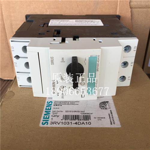 原装正品马达断路器3RV1031-4DA10 3RV1031-4