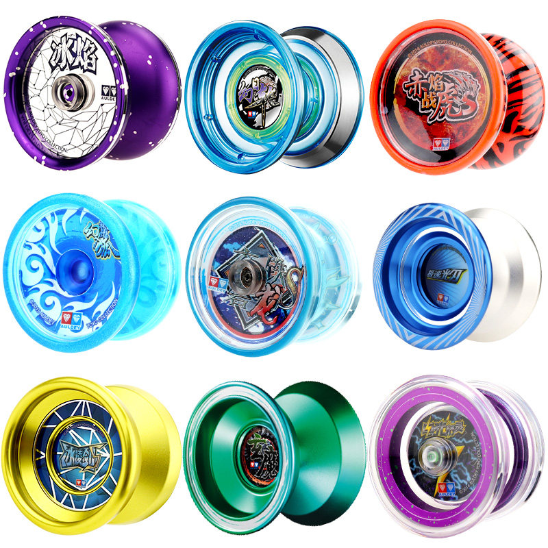 奥迪双钻火力少年王电光精灵冰焰玄魔飓刃赤凌风悠悠球溜溜球比赛