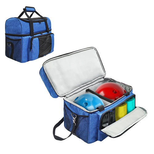 现货保龄球收纳包双球便携式旅行保龄球球鞋收纳袋 Bowling bag
