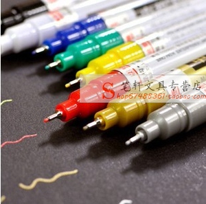 正品 中柏SP-150 油漆笔 细0.7mm针管白色记号笔高光笔 手绘专用