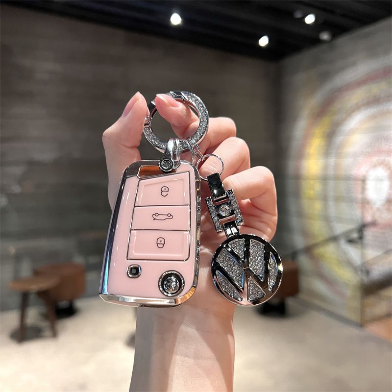 适配速腾朗逸钥匙套7途观L凌渡polo途岳途昂探歌女