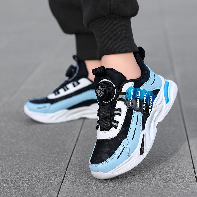 剑桥品牌童鞋秋冬男孩运动鞋中大童皮面5轻便防滑休闲9儿童跑步鞋