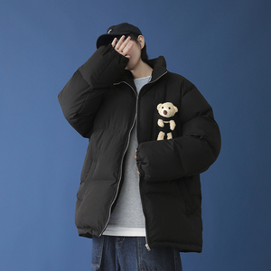 MY2026 网红小熊棉衣中性男女冬装加厚面包服棉服棉袄图片