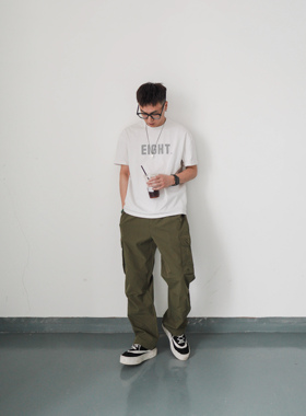 Conejoloco|纯棉重磅休闲T恤春夏宽松男女同款潮流宽松圆领印花