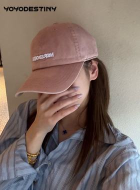 YOYO DESTINY 2025新品ner刺绣棒球帽加大加深宽帽檐韩版百鸭舌帽