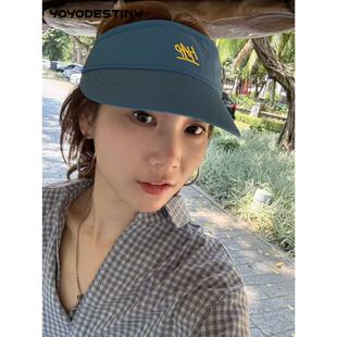 YOYO DESTINY  HAP 户外运动空顶帽跑步骑行休闲网球遮阳速干韩系