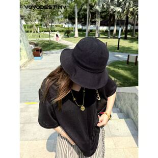 YOYO DESTINY 金标系列/极简渔夫帽轻盈显脸小遮阳帽亲肤易打理