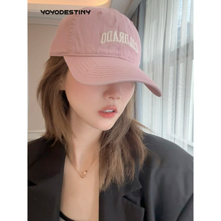 薄款 col帽子夏季 显脸小大头围加深大帽檐软顶遮阳帽 DESTINY YOYO