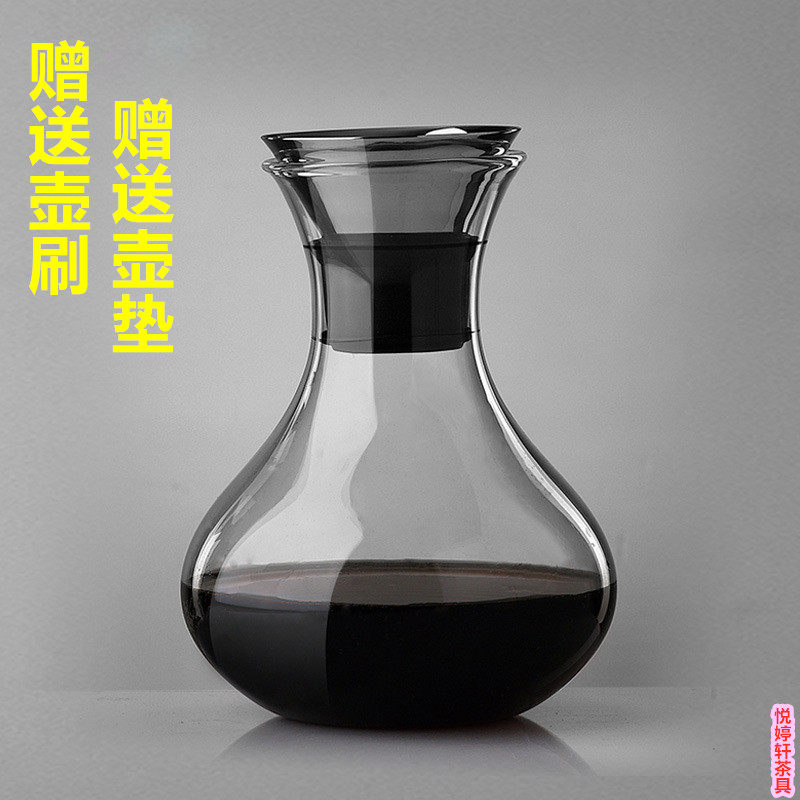 手工吹制醒酒器 高硼硅玻璃红酒瓶凉冷水壶 耐热果汁茶水壶醒酒器,餐饮具,醒酒器,淘宝优惠券,粉丝福利购,淘宝优惠卷
