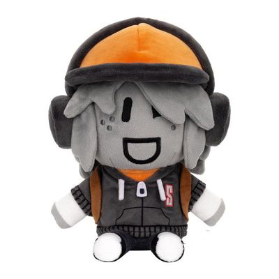 新品Builderfan Plushie建造者迷周边游戏毛绒公仔玩偶娃娃抱枕礼