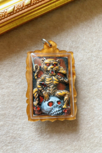 古巴磐石&阿赞湿&鲁士纳莱 食人虎虎妞 泰国佛牌项链吊坠挂件摆件