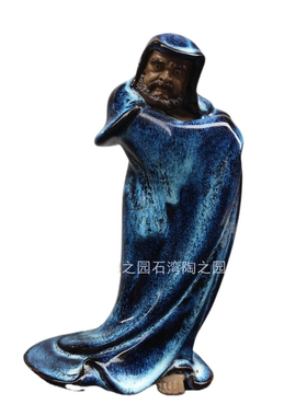 石湾陶瓷公仔装饰摆件中式东方