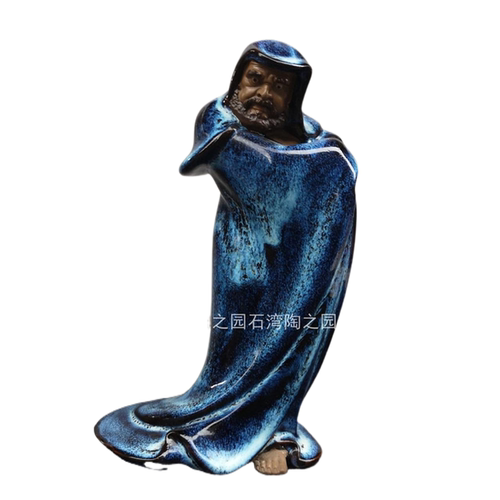 石湾陶瓷公仔装饰摆件中式东方